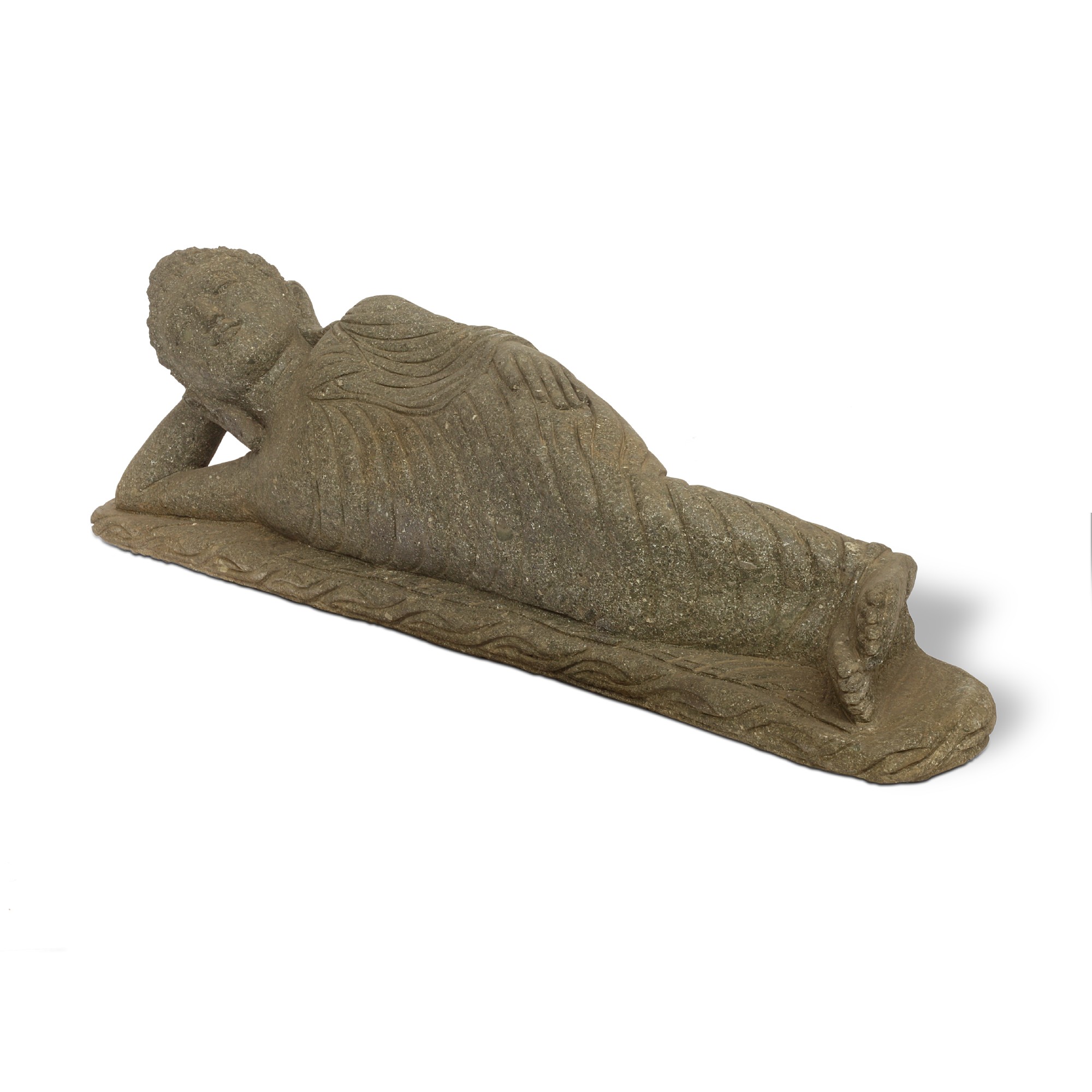 Stein-Skulptur 'Buddha liegend', B 100 cm, H 36 cm, T 18 cm günstig bestellen