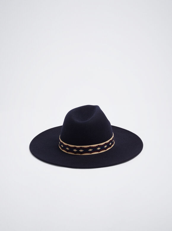 Gorro de lã - Azul marinho