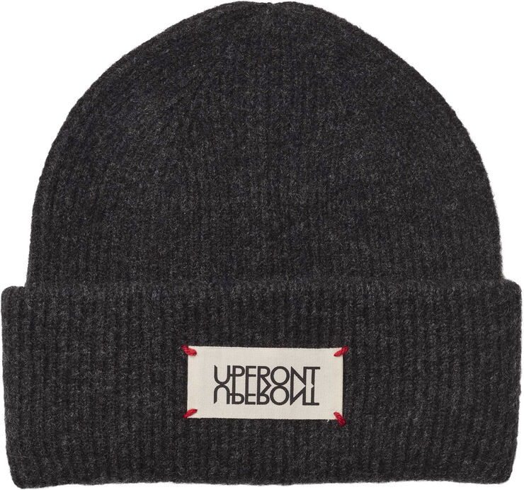 UPFRONT UNRAVEL Classic Beanie Jet black