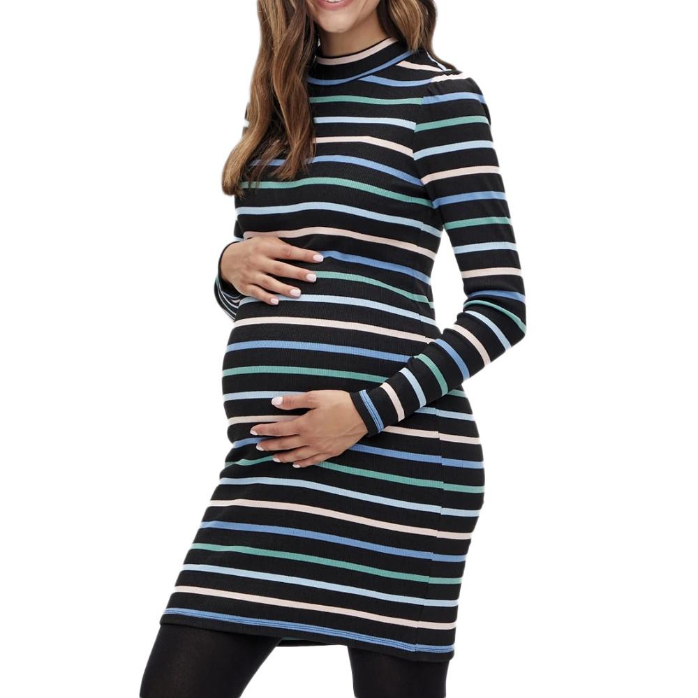Mamalicious Robe de Grossesse Noir Femme Mamalicious Celie
