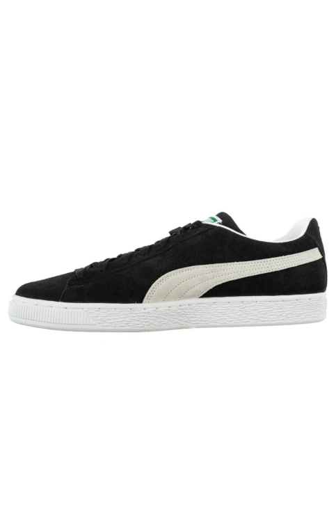 Baskets basses puma suede classic xxi 01 black-white