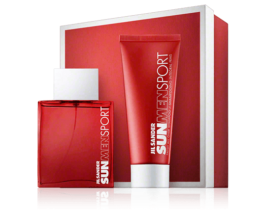 Jil Sander Sun Men Sport Set mit Fresh All Over Shampoo 75ml-75ml