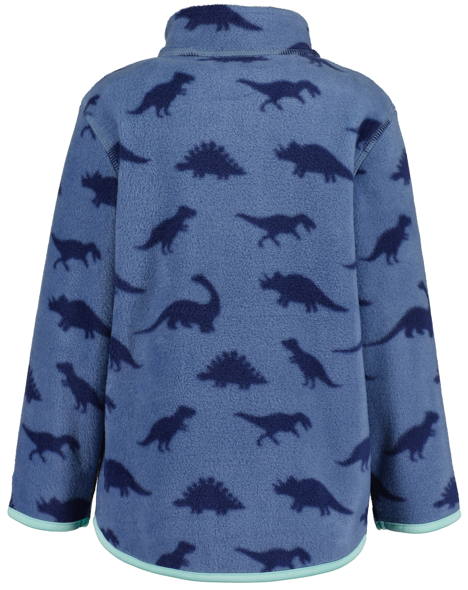 Fleecejacke DINO AOP in jeansblau