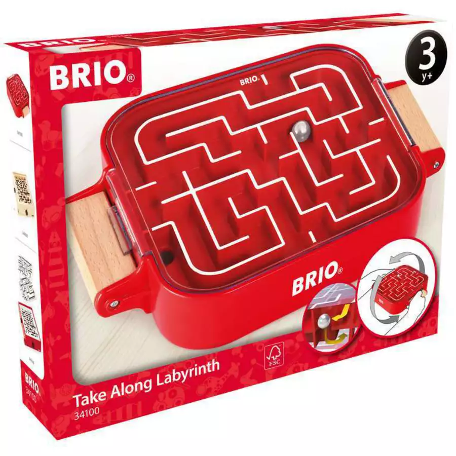 Brio Mitnehm-Labyrinth bunt