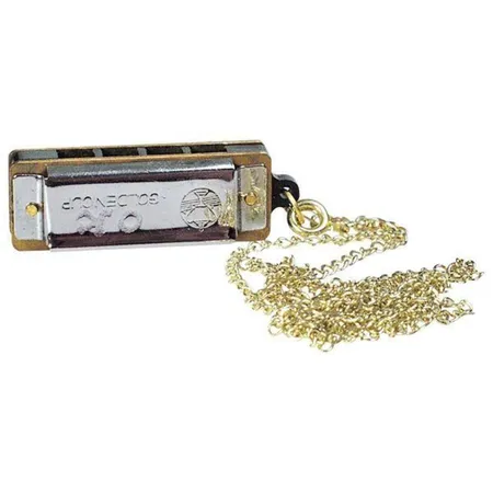 goki Mini-Mundharmonika mit Kette