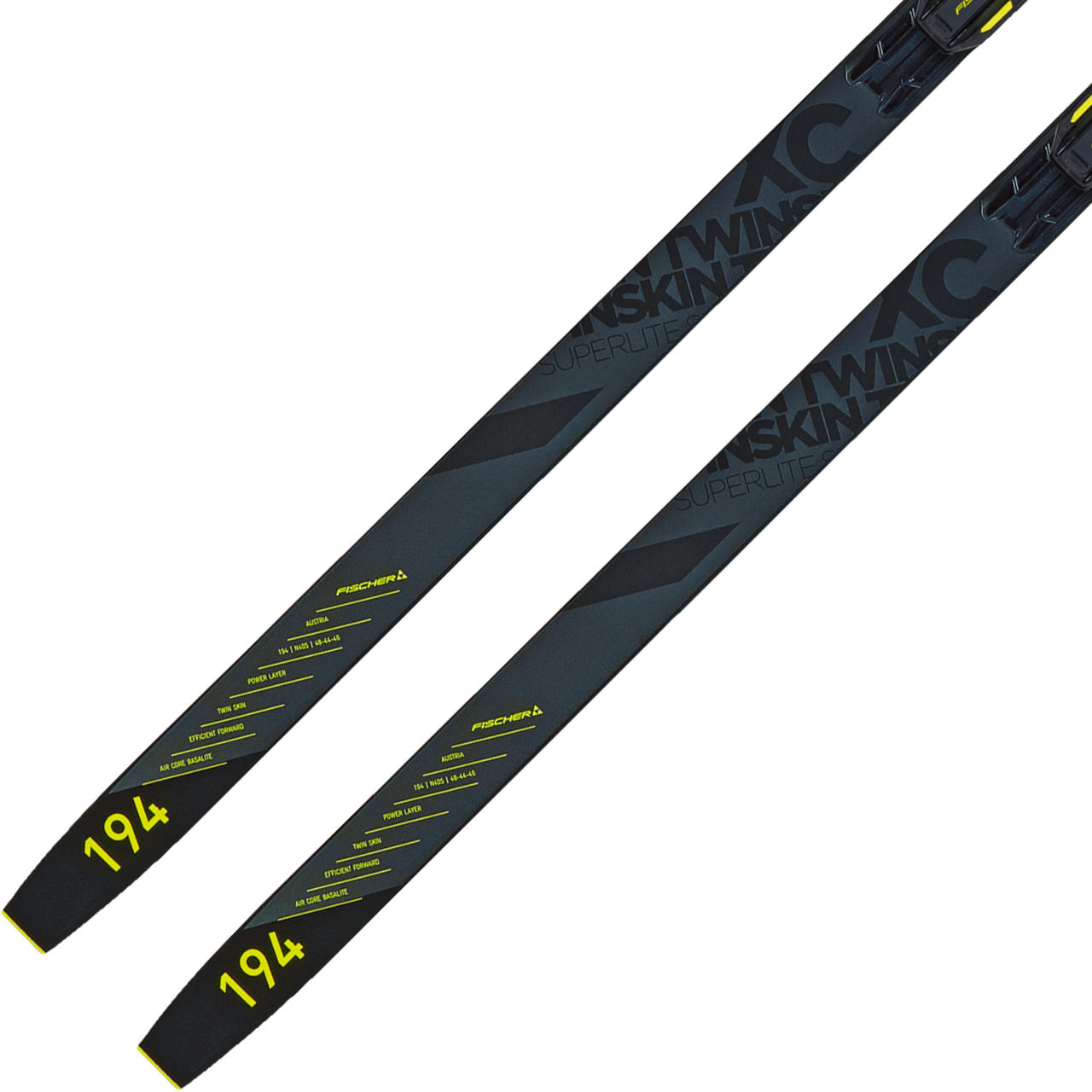 Fischer Twin Skin Superlite EF Stiff inkl. Bindung (2023/24) | Classic | Langlaufski | Langlauf | XSPO