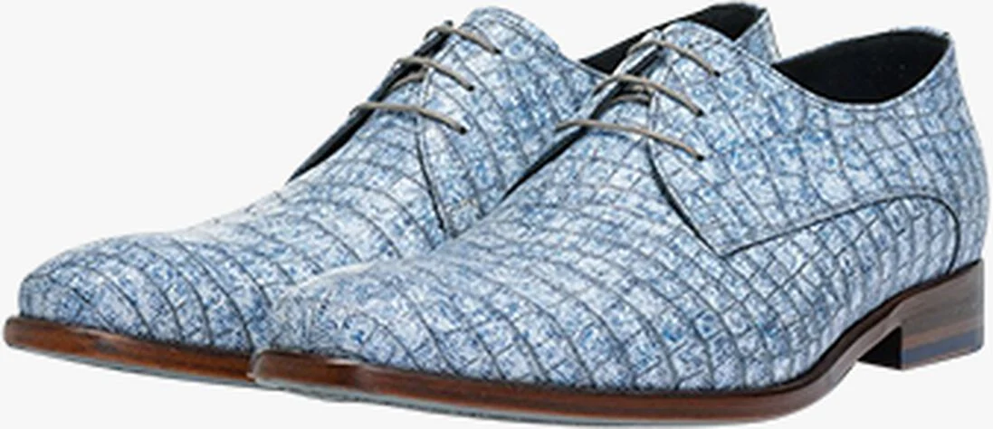 FLORIS VAN BOMMEL blauwe floris van bommel nette schoenen sfm-30262