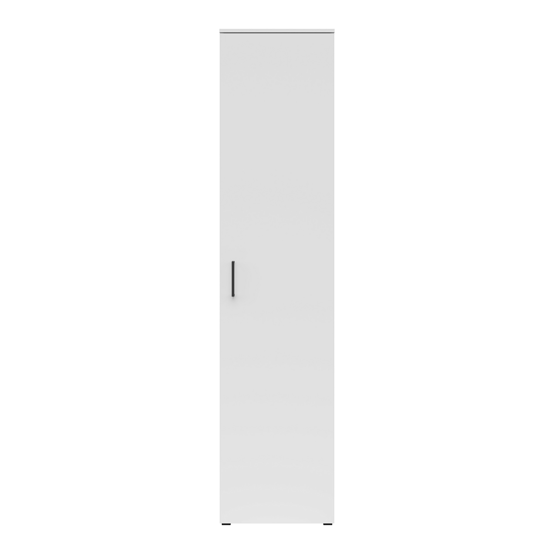 Drehtürenschrank - weiß - Breite 45 cm