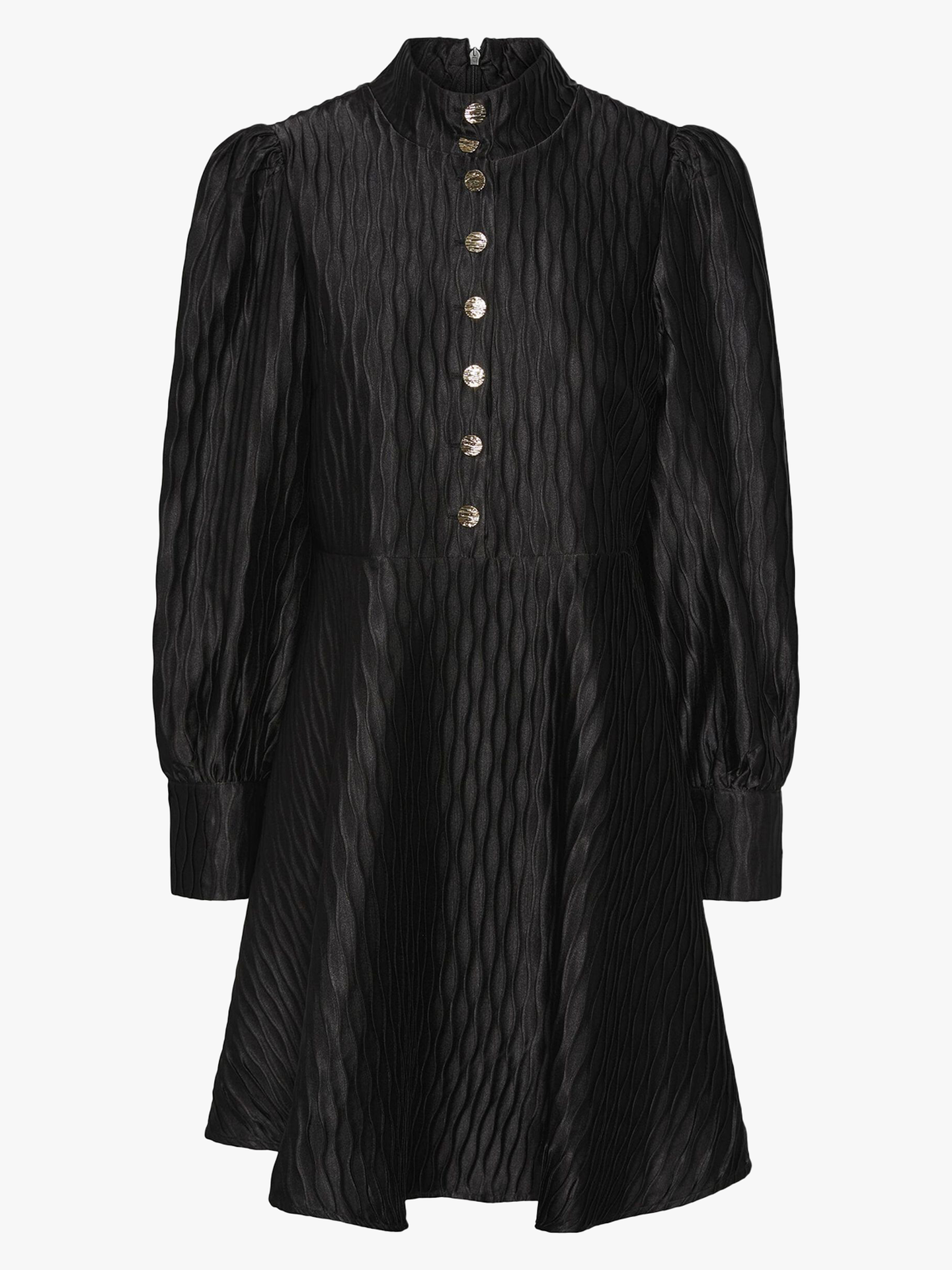 Ripple Long Sleeve Dress