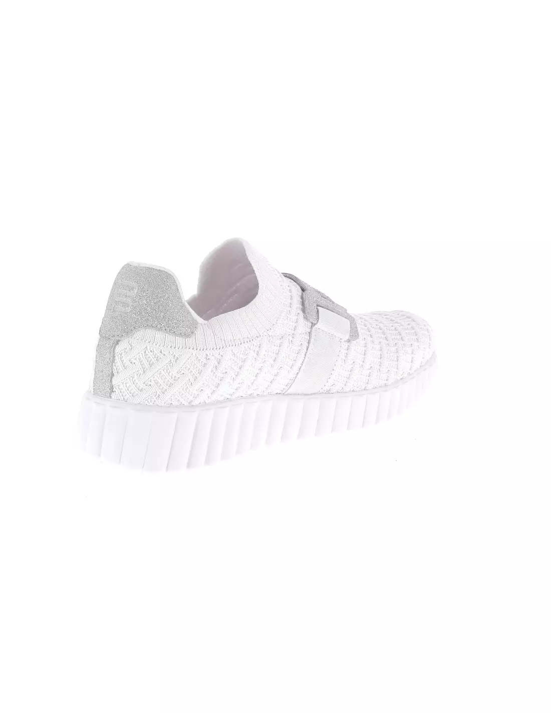 BAGATT CANDICE - Baskets WHITE/SILVER