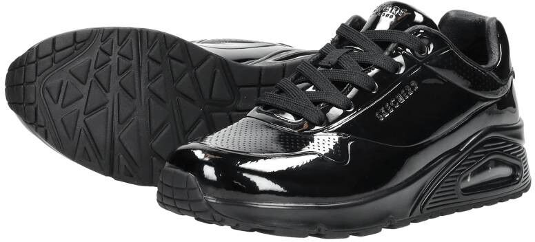 Skechers Uno -Shiny One zwartlak