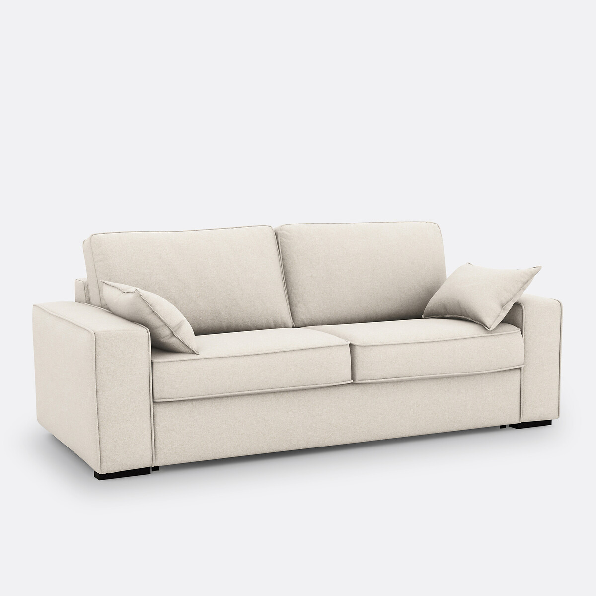 LA REDOUTE INTERIEURS<br>Cama-banco, tecido texturizado, Bultex, Cecilia