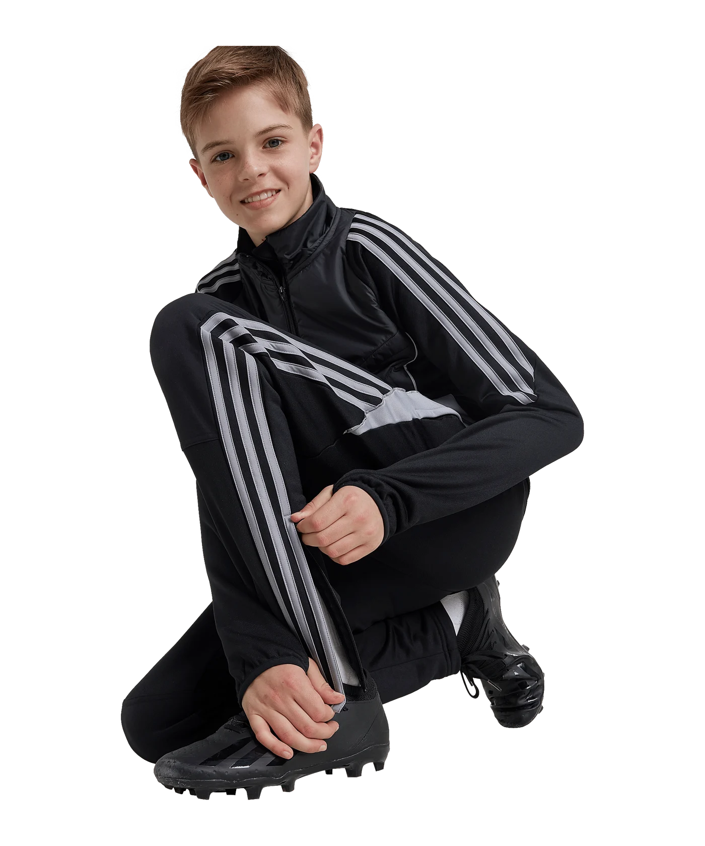 adidas Tiro 24 Winter Trainingshose Kids Schwarz