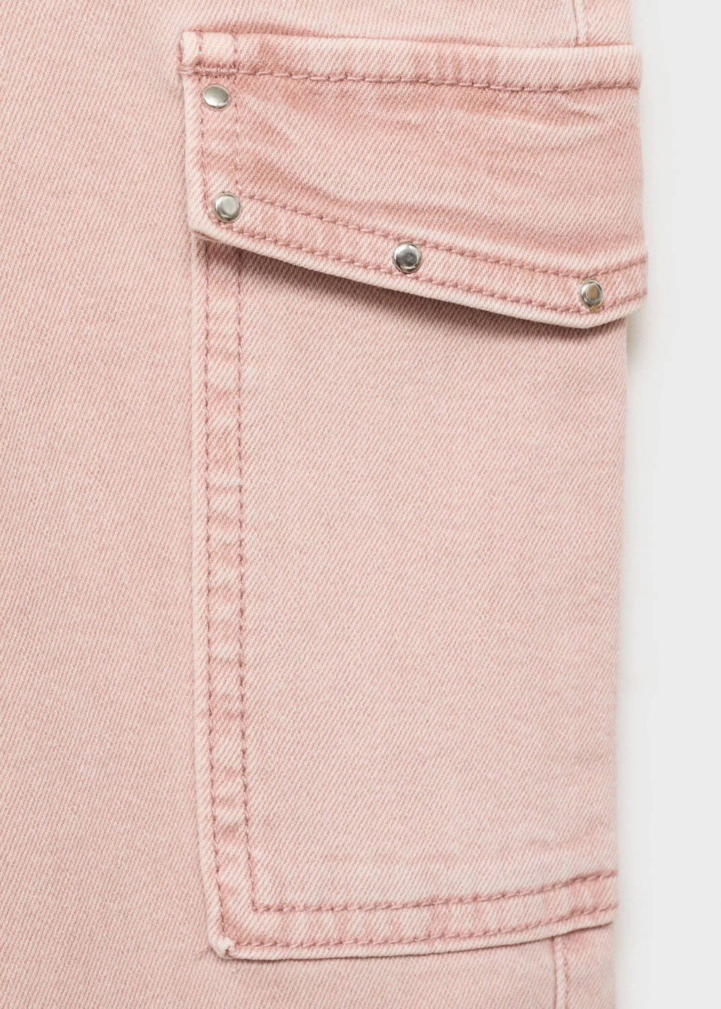 MANGO TEEN flared jeans roze