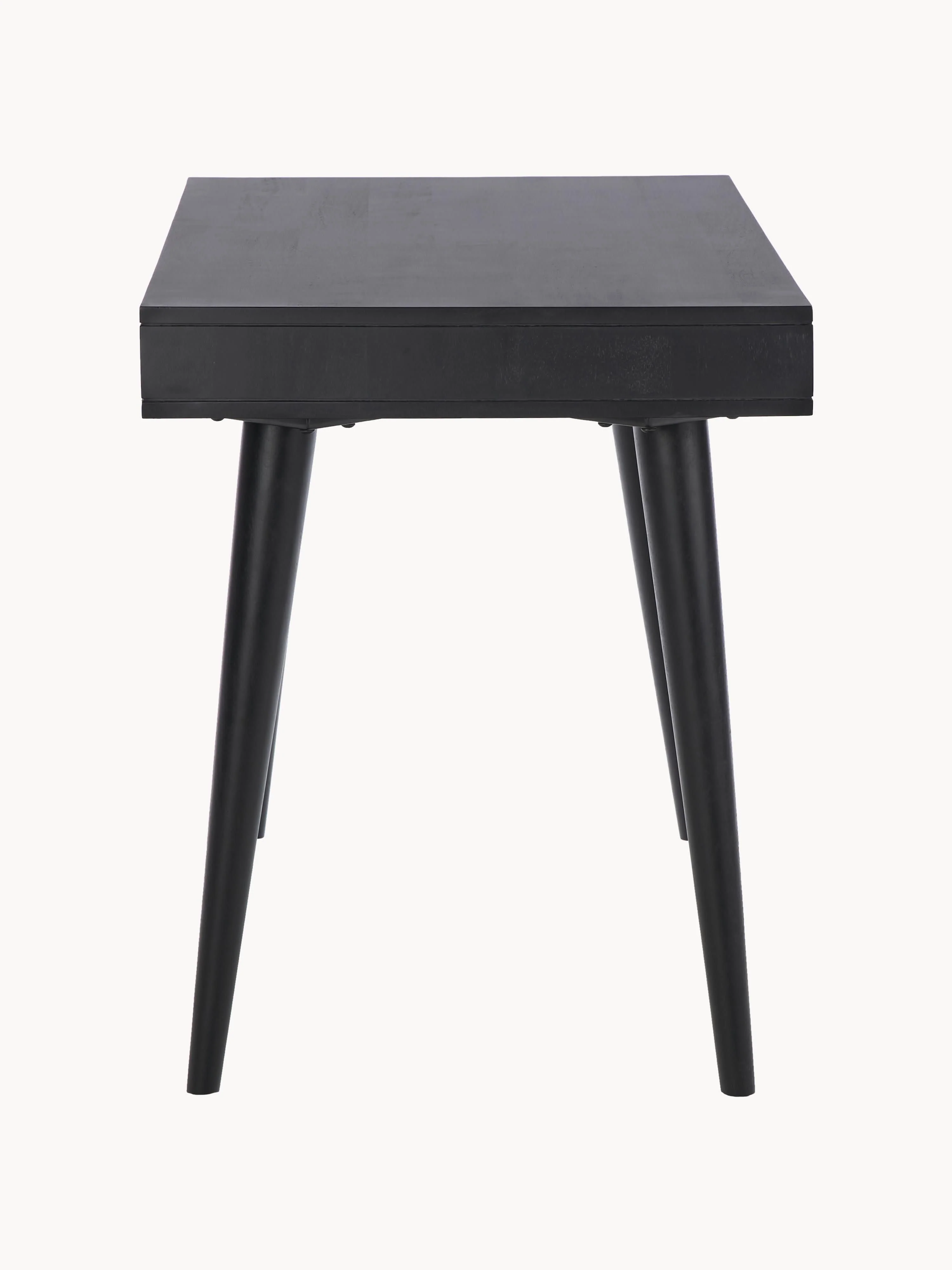 Bureau Tova van massief hout met lades