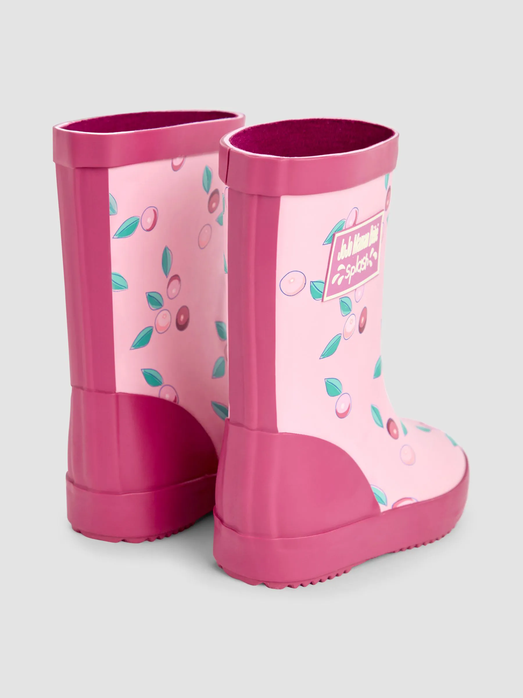 JoJo Maman Bébé Berry Print Wellies