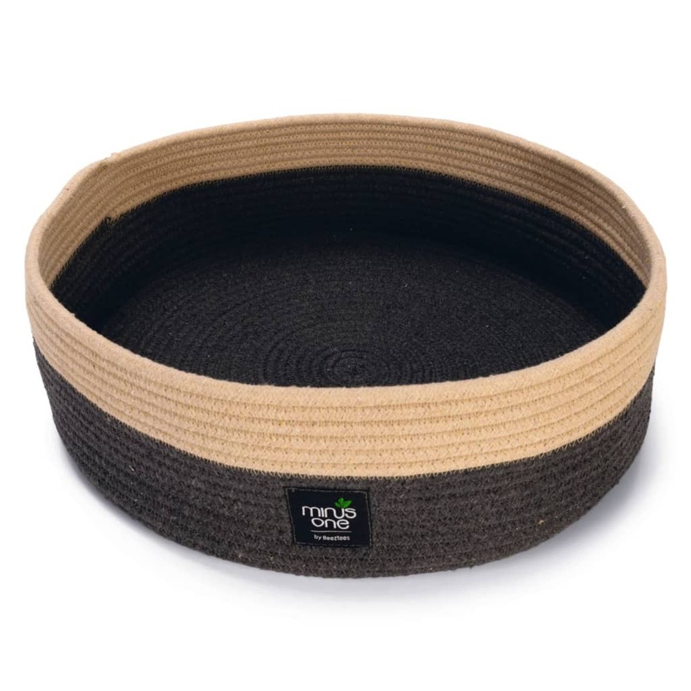 Lit pour chat minus one xana 45x14 cm gris et marron