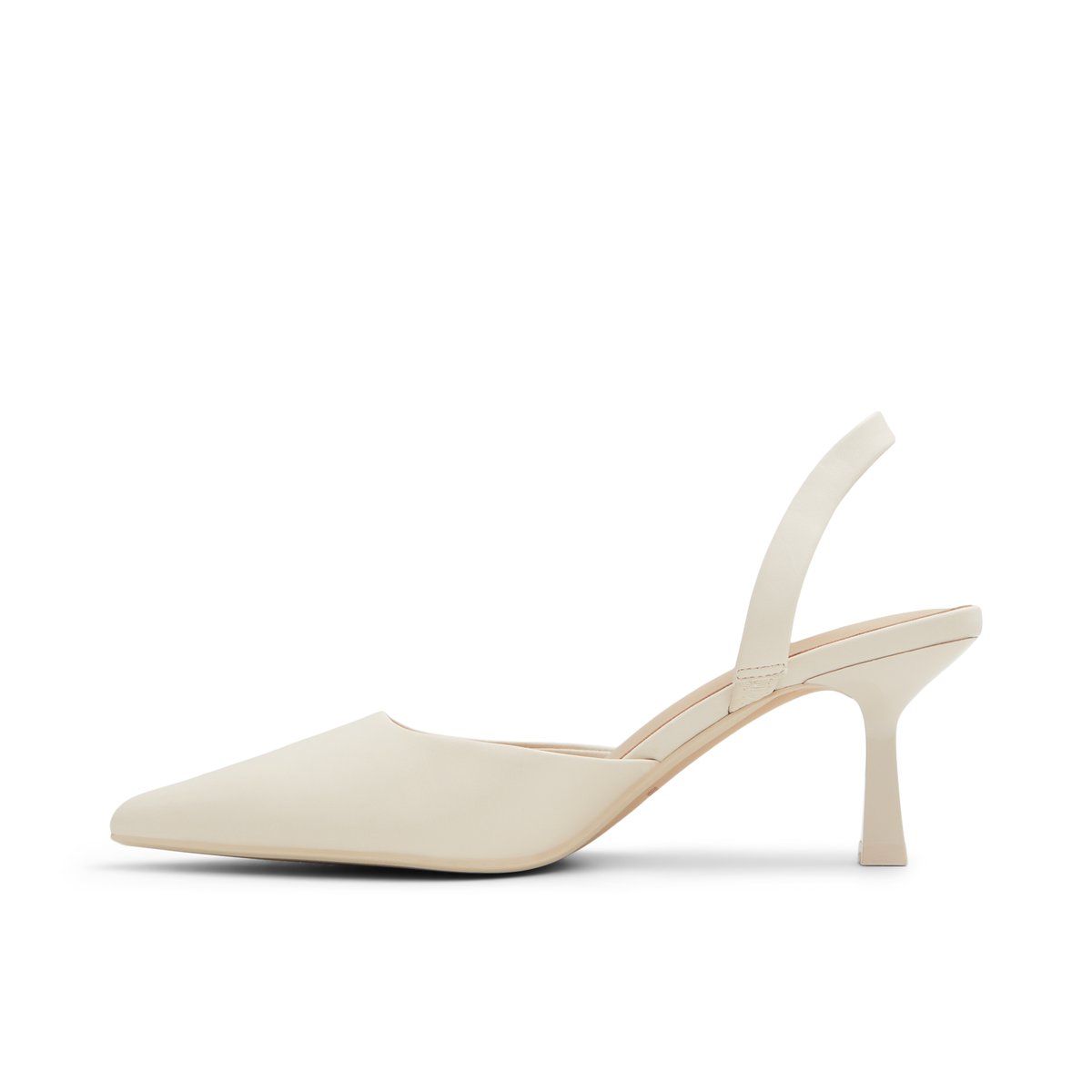 LUCA FERRI-Alshain-Talons à bride arrière - Talon aiguille - Naturel