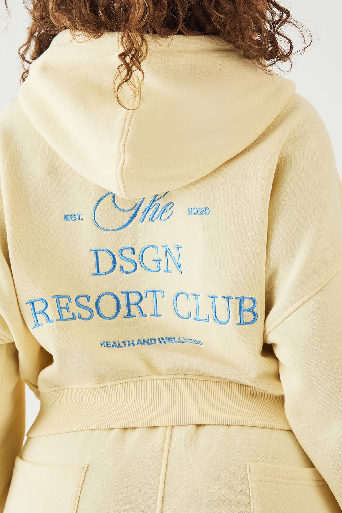 Sweat À Casynthétiqueche Court Boxy Zippé Dsgn Studio Resort Club