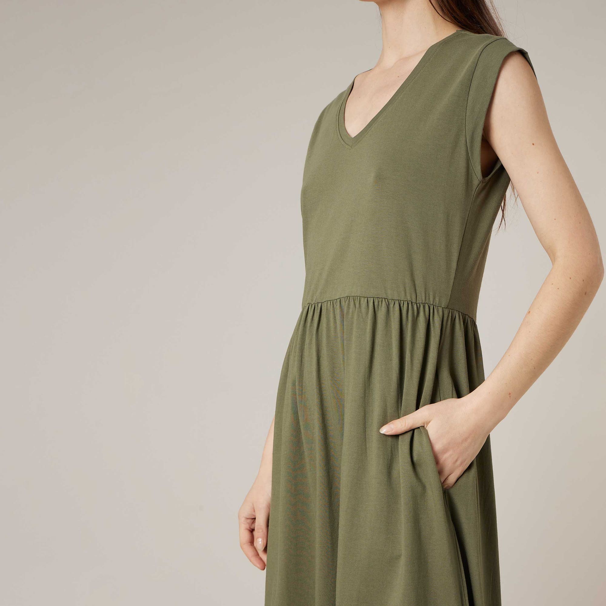 Robe Femme kaki