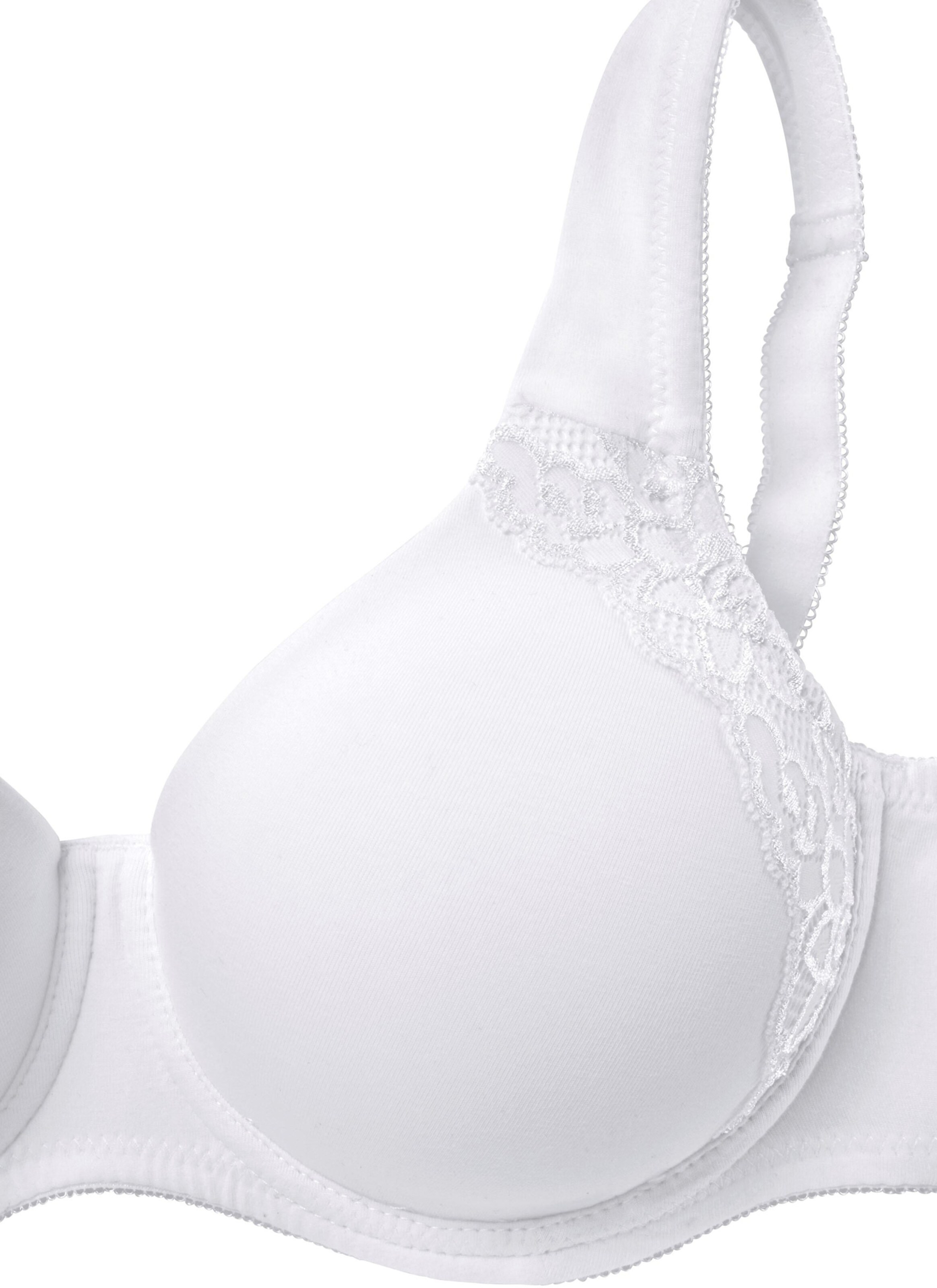 petite fleur Minimizer-BH in puder+weiß