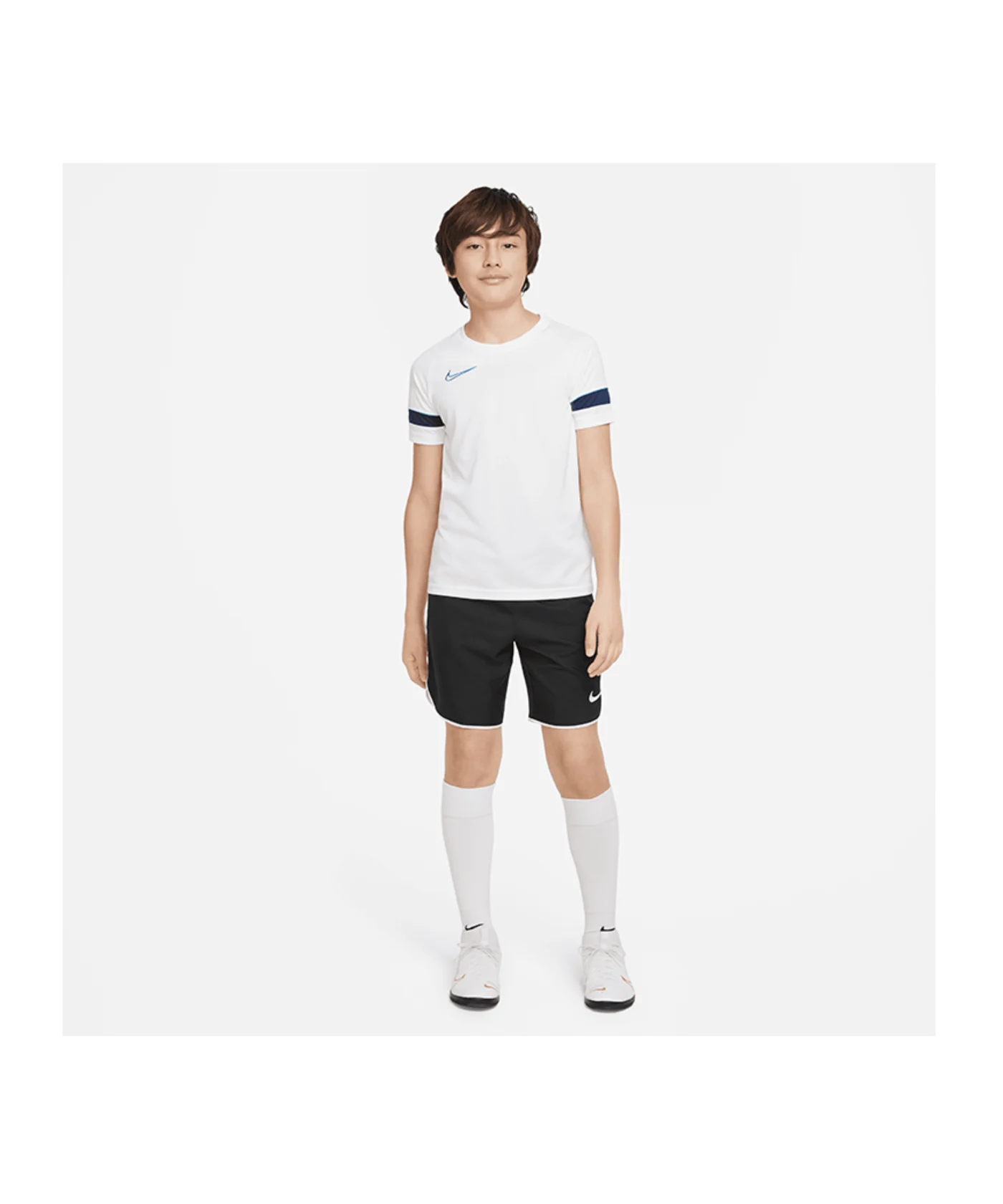 Nike Laser V Woven Short Kids Schwarz Weiss F010
