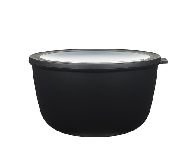 Mepal Cirqula Skål m/låg Dia. 22 x 13 cm 3000 ml Black