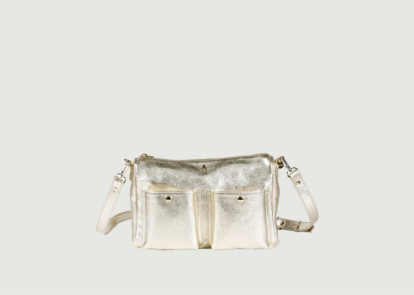 Sac Systeme En Cuir Splash Craie
