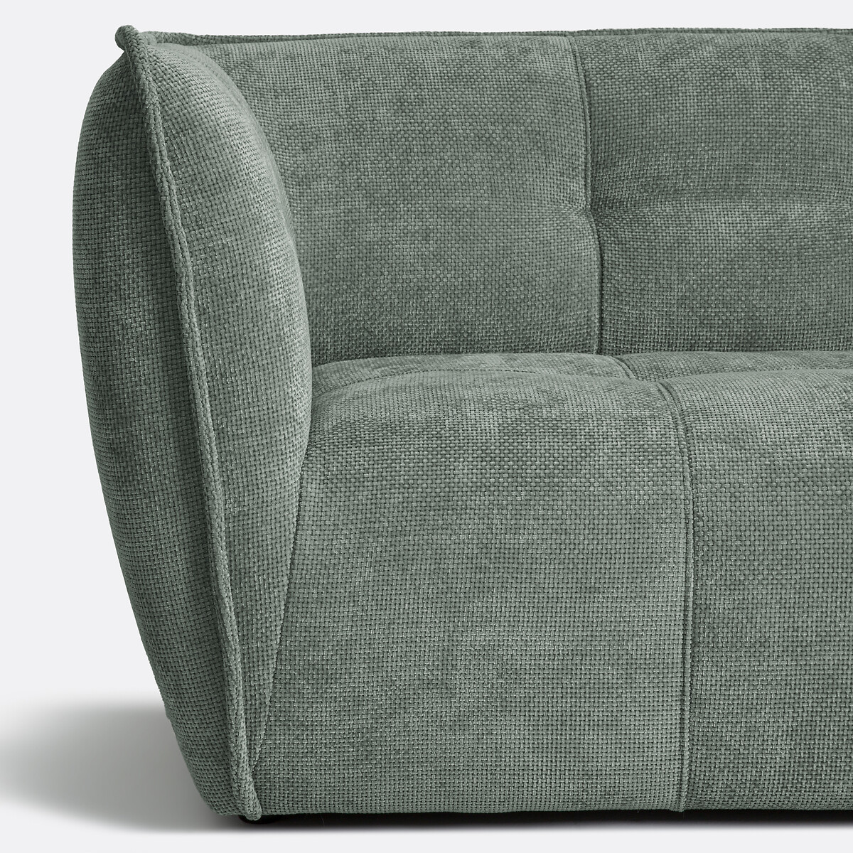 LA REDOUTE INTERIEURS<br>Sofá de 3 ou 4 lugares em chenille cruzado, SIMONE