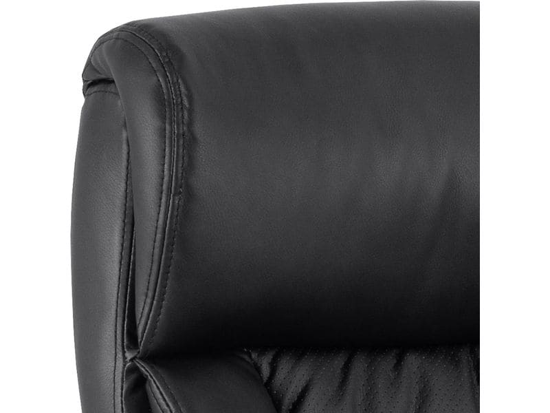 AC Design Bürostuhl Benson, mit Polsterrücken und Armlehnen Schreibtischstuhl im Leder look