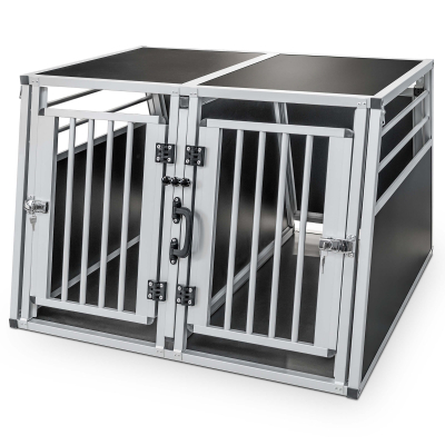 Freezack Aluminium Hundebox Auto Barkley Doppelbox