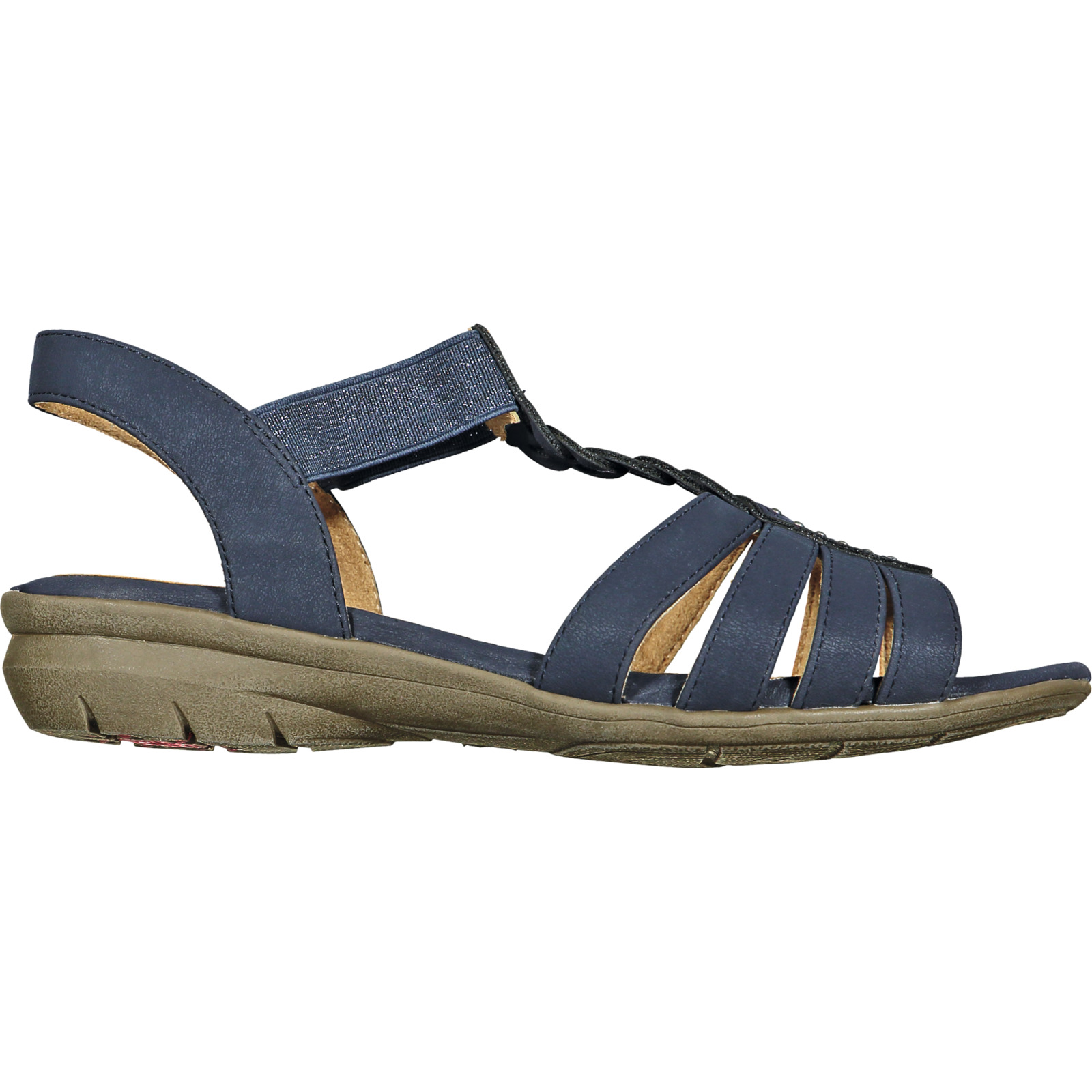 Relife Damen-Sandale Hamie navy, 42