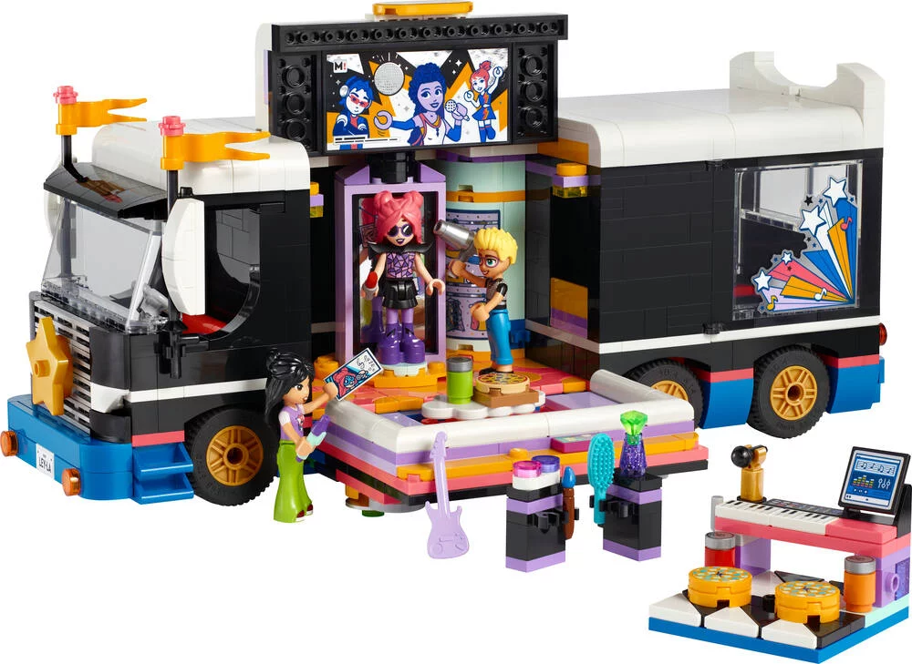 LEGO®FRIENDS 42619 - LE TOURBUS DE LA STAR DE LA POP