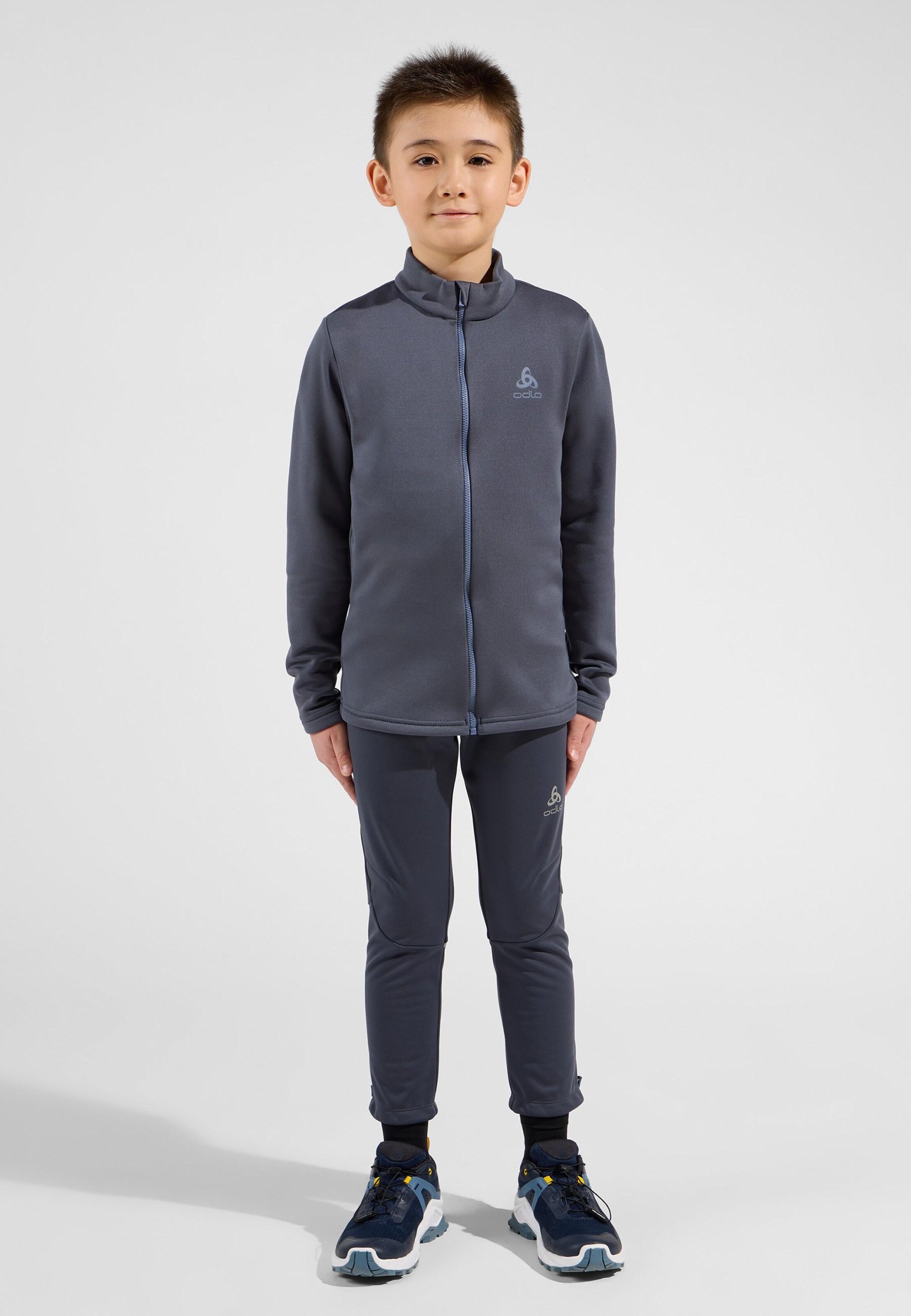Berra Mid Layer Jacke für Kinder in india ink