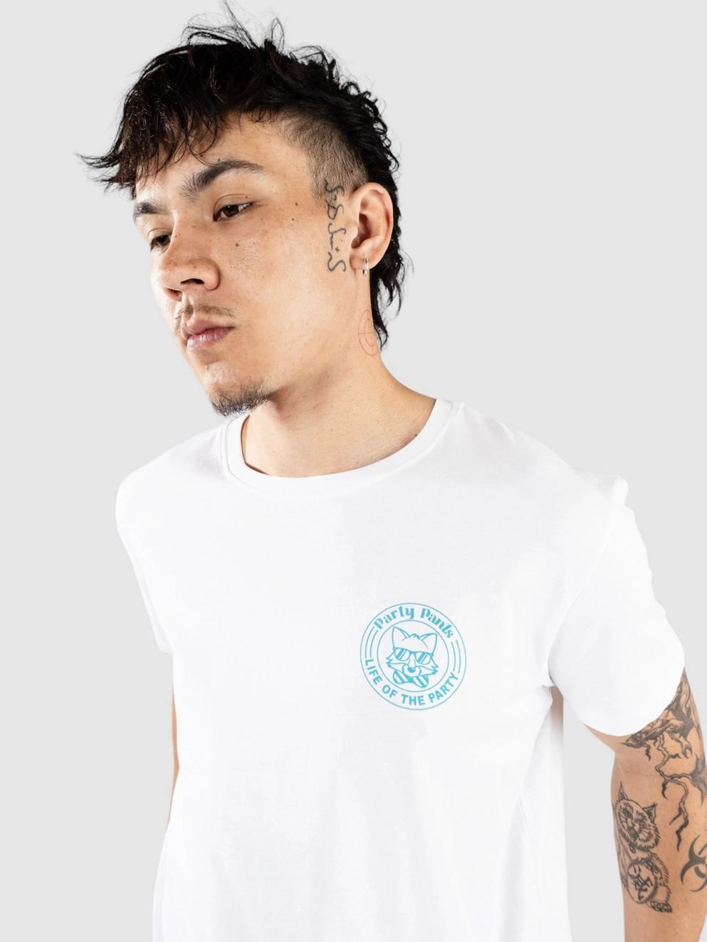 Party Pants Heavy Dinkers T-Shirt white