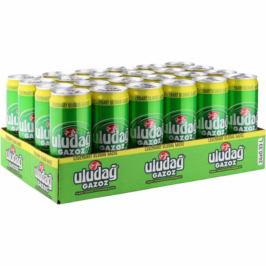 24x Uludag Gazoz DOSE á 330ml=7,92L MHD:30.6.25