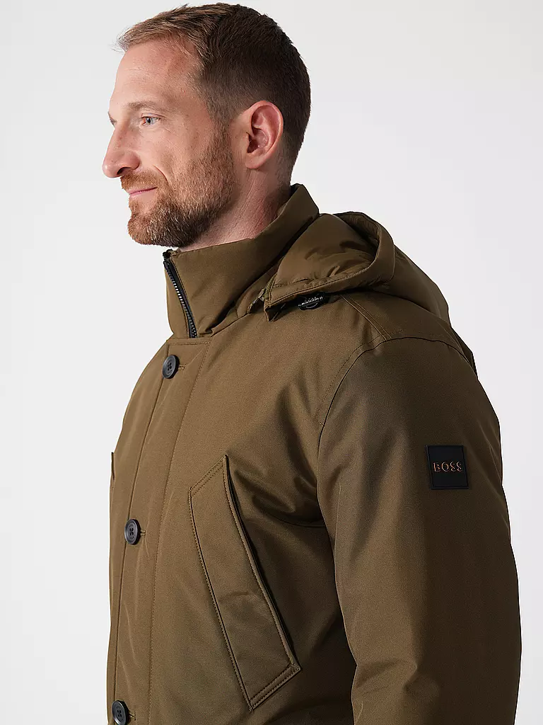 BOSS Parka OSIASS olive