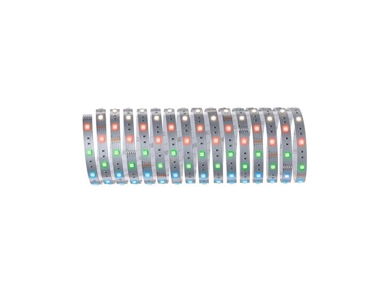 Paulmann LED-Stripe MaxLED 250 RGBW, 5 m Verlängerung Unbeschichteter LED-Streifen mit variabler Lichtfarbe, kürzbar