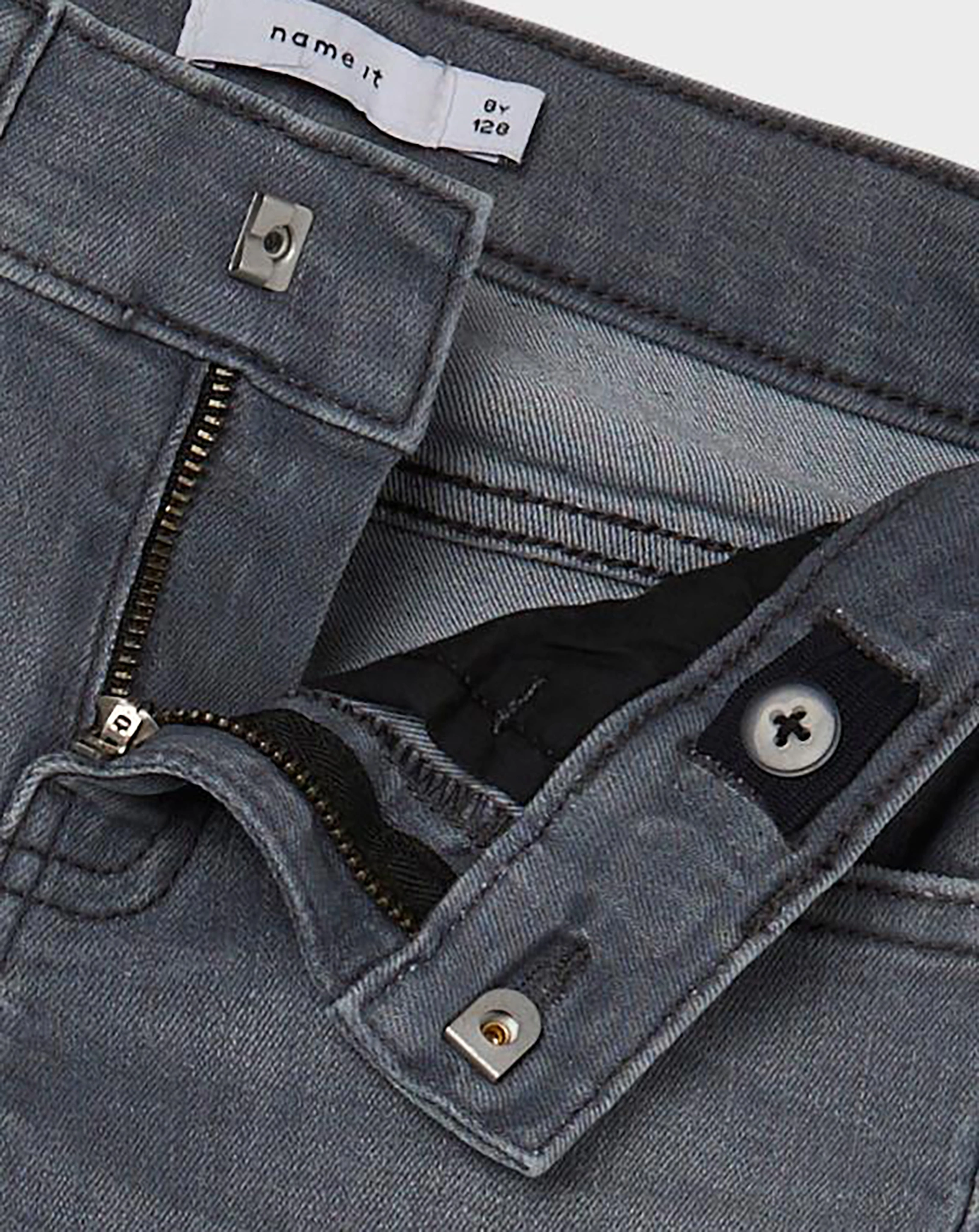 Jeanshose NKFSALLI SLIM in light grey