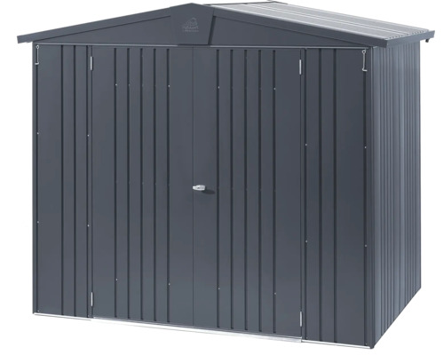 Biohort Europa 3 tuinhuis, 244 x 156 cm, donkergrijs metallic