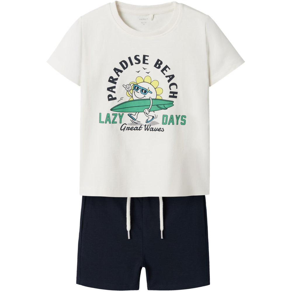 Køb Name It Jet Stream Junik Shorts Sæt
