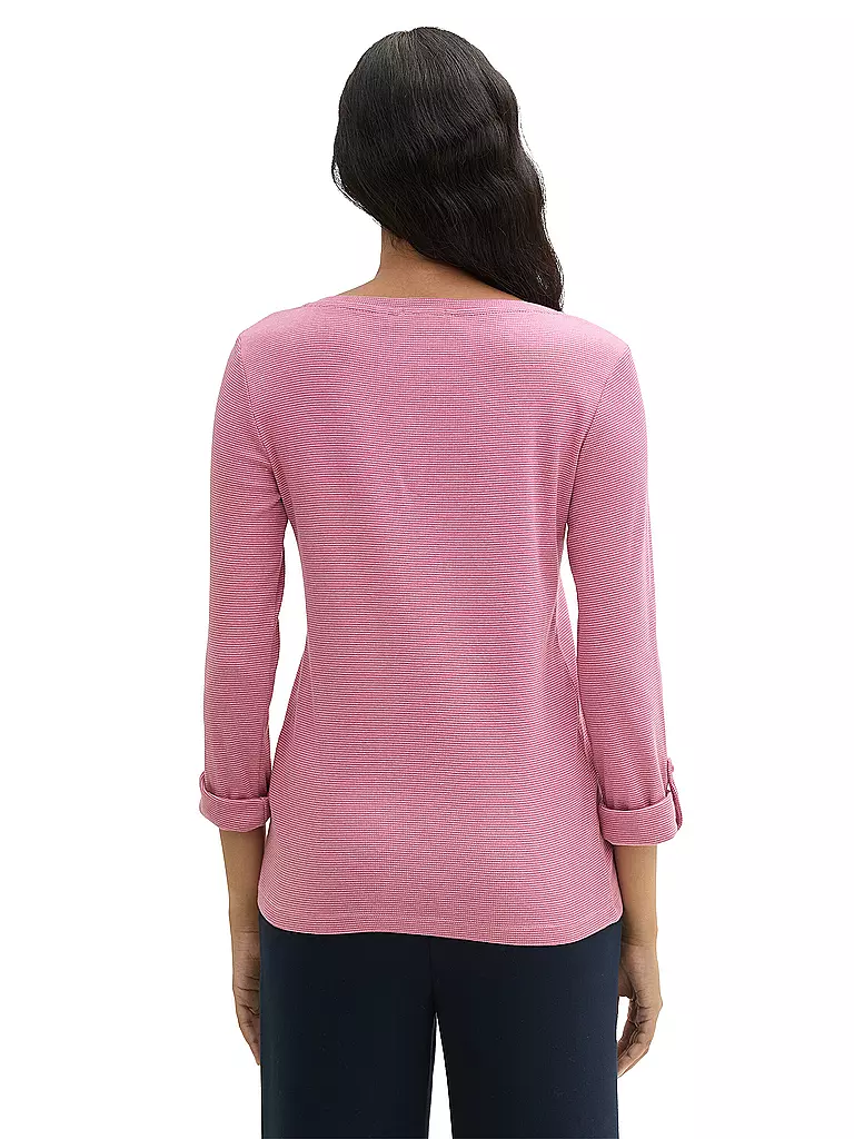 TOM TAILOR Langarmshirt pink