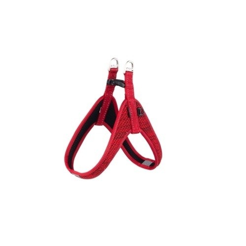Coleira para cães Rogz Fast Fit em nylon vermelho