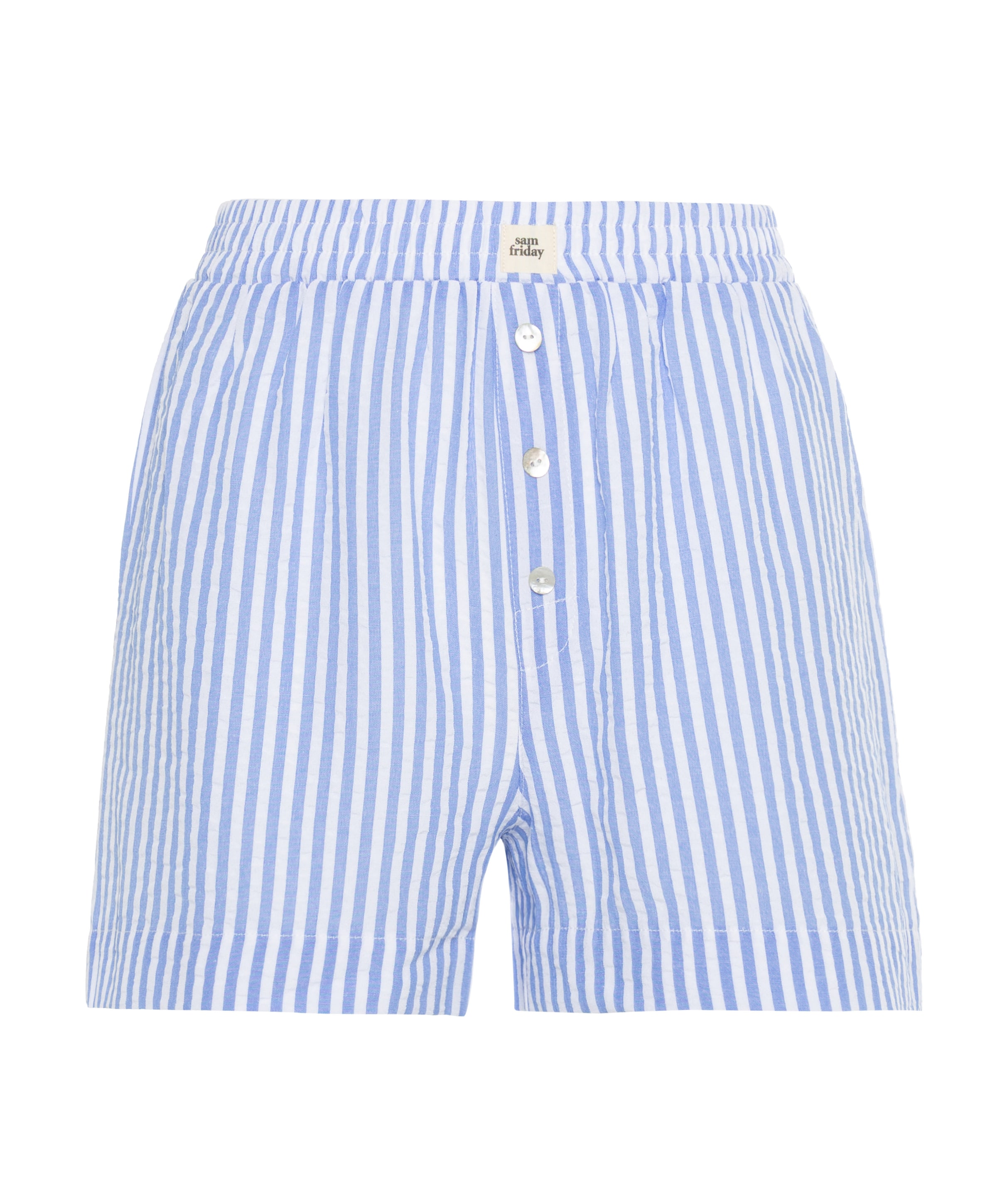 Sam Friday Dames pyjamashorts blauw