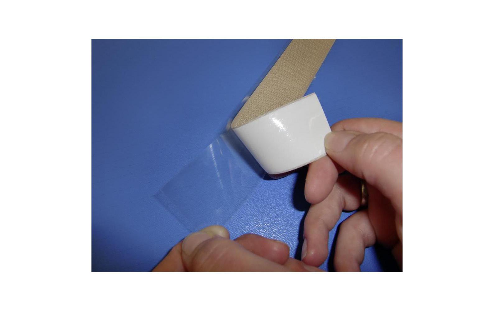 Flauschseite Box 50 mm x 5 m selbstklebend, SchwarzKlettband (Flausch) aus Kunststoff