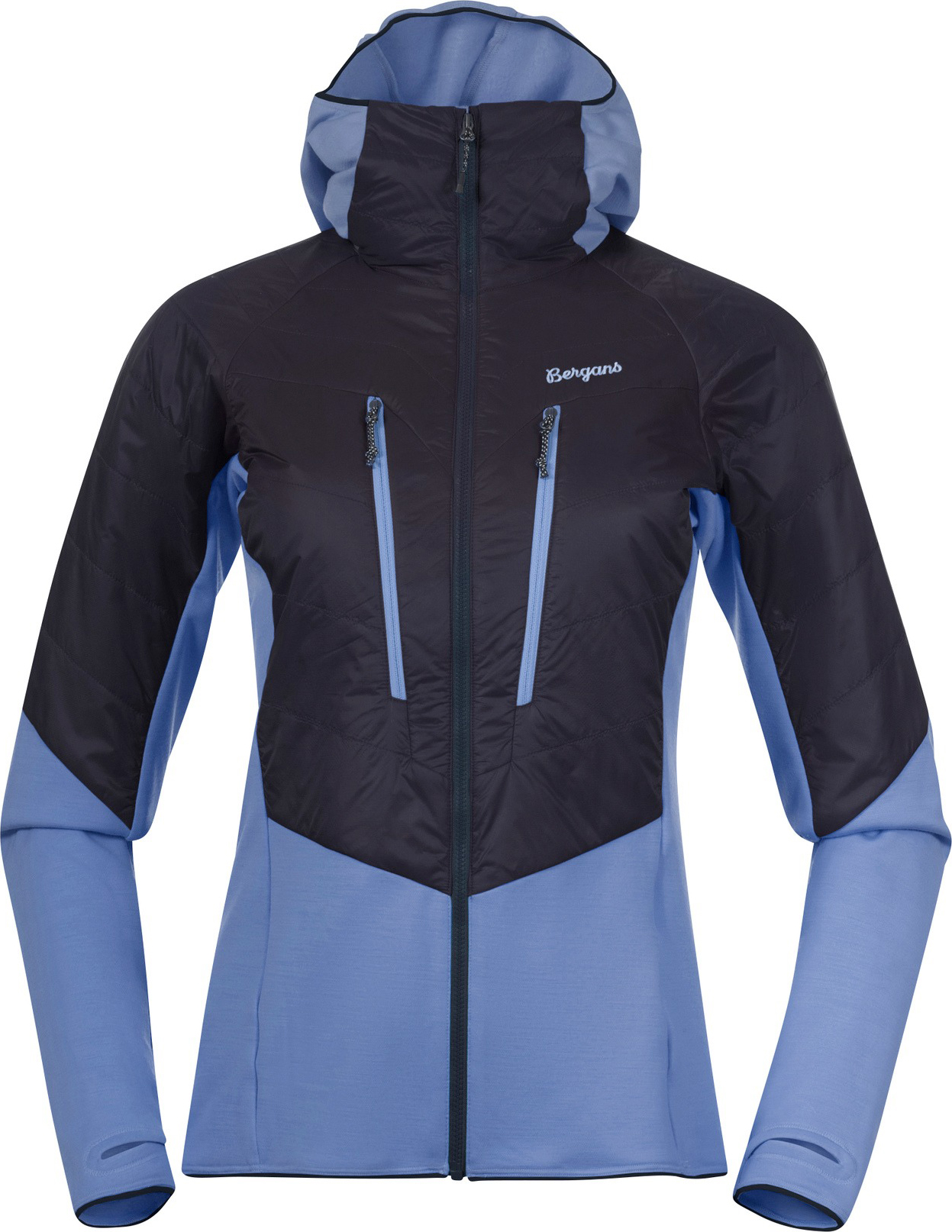 Tind Light Insulated Jacket Dame Navy Blue/Blueberry Milk