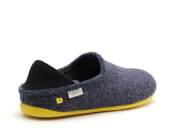 La maison de l espadrille chaussons homme 6717 6 bleu