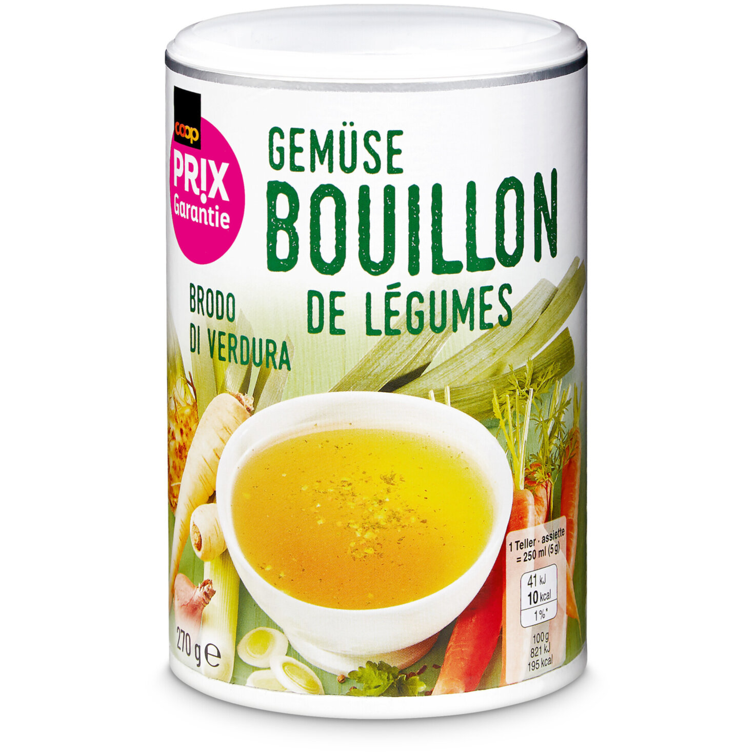 Prix Garantie Bouillon Gemüse