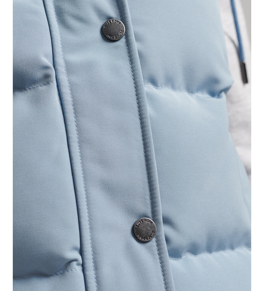 Colete com capuz Superdry Vintage Everest Azul