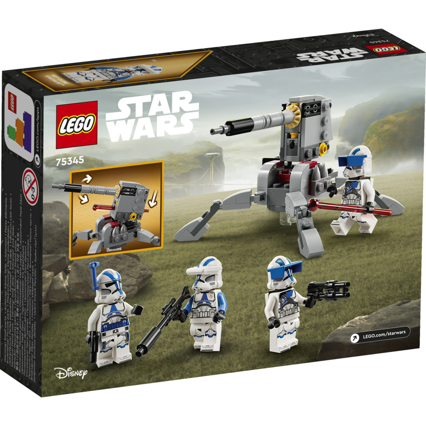 LEGO® Star Wars™ 75345 501st Clone Troopers™ Battle Pack